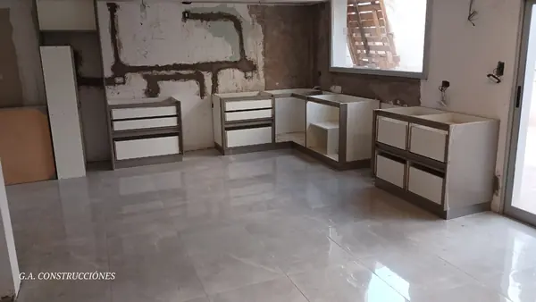 Cocina en refacción