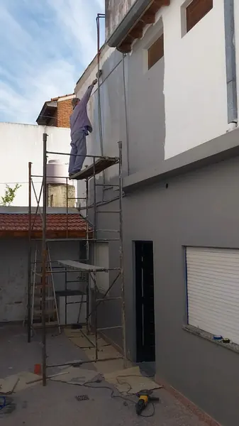 Frente en obra