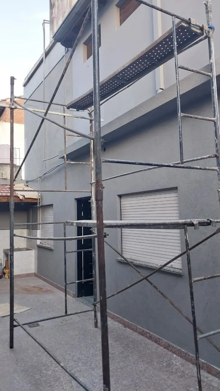 Pintura: trabajo de Alvarez construcciones